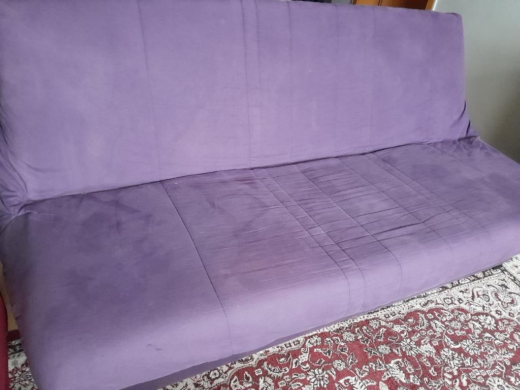 Canapé convertible IKEA en bon état, Maison & Meubles, Trois personnes, Banc droit, Synthétique, Enlèvement