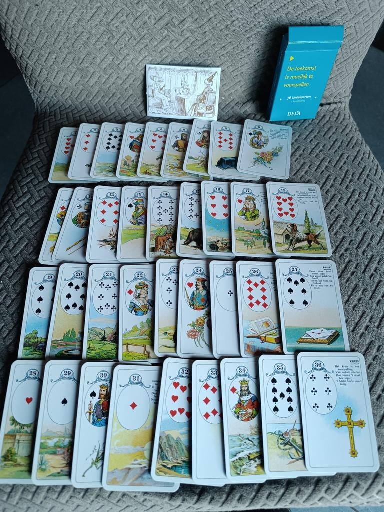 36 Lenormandkaarten (sealed), Boeken, Ophalen of Verzenden