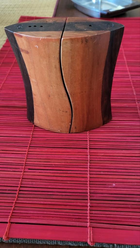 Handgemaakte vintage peper- en zoutvaatje, Antiek en Kunst, Ophalen