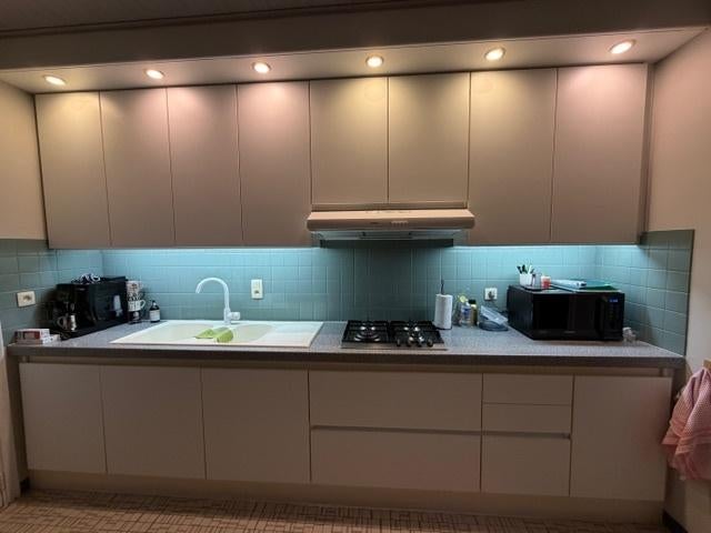 Keuken wit - gratis, Huis en Inrichting, Ophalen, Gebruikt, Wit, Dubbelwandige keuken