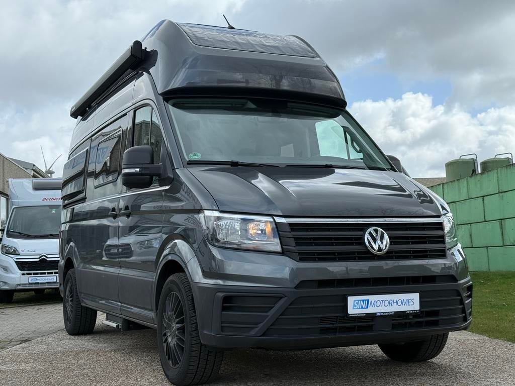 Vw Grand California 600 - Slechts : 3900KM - 170PK - 1HAND, Automaat, Buscamper of Camperbus, Volkswagen, Douche