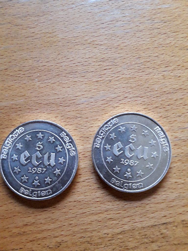 2 zilveren Carolussen 1987 plus zilveren Paola Regina 1997, Timbres & Monnaies, Enlèvement ou Envoi, Belgique, Monnaie en vrac