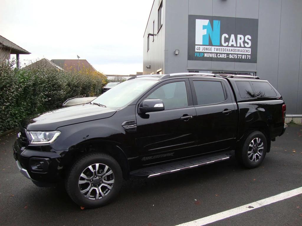 Ford Ranger 212pk, rolplateau, camera, gps, btw in, 2022,led, Autos, Ford, Cuir, Achat, Entreprise, 254 g/km