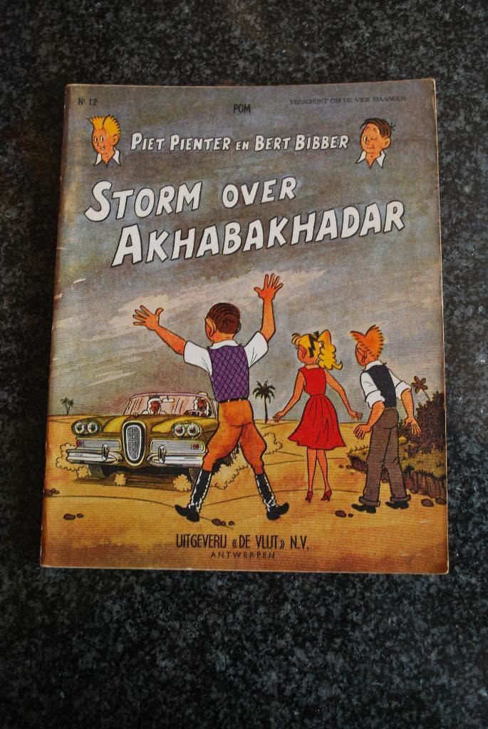 Piet Pienter en Bert Bibber Storm over Akhabakhadar, Boeken, Stripverhalen, Ophalen, Gelezen