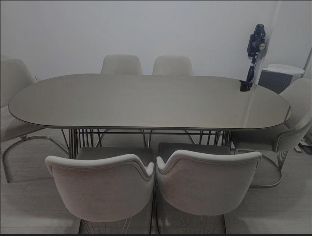 Eettafel, Ophalen, Zo goed als nieuw, Vijf personen of meer, Ovaal