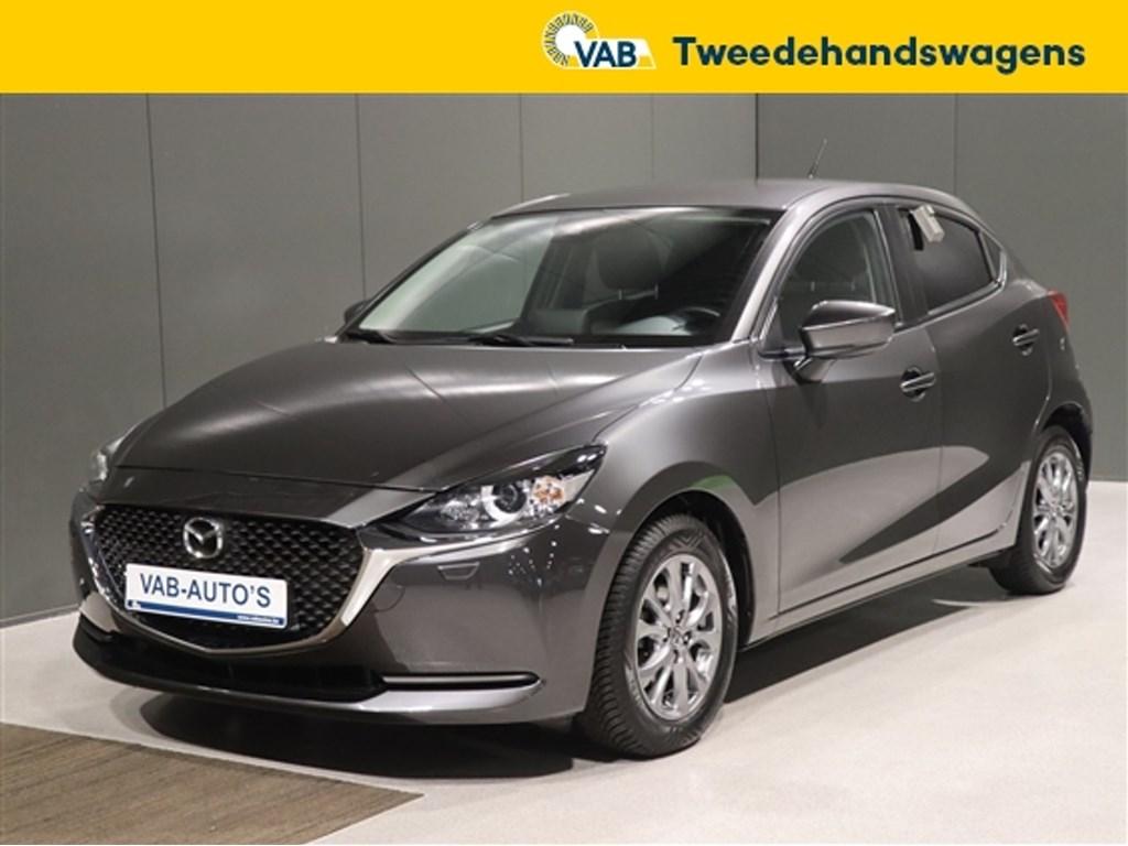 Mazda 2   skyactiv-g skydrive, Auto's, Mazda, Automaat, Zwart, Bedrijf, 5 zetels