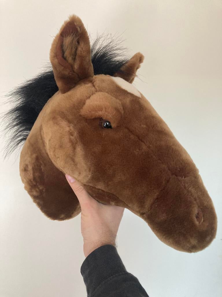 Tête de cheval sauvage et douce., Enlèvement, Décoration murale