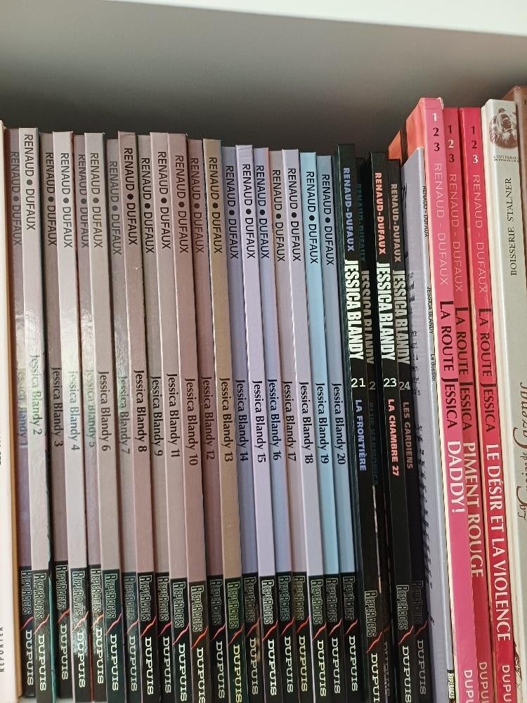 série Jessica Blandy, le dossier et la route Jessica, Livres, BD, Série complète ou Série, Enlèvement ou Envoi, Comme neuf