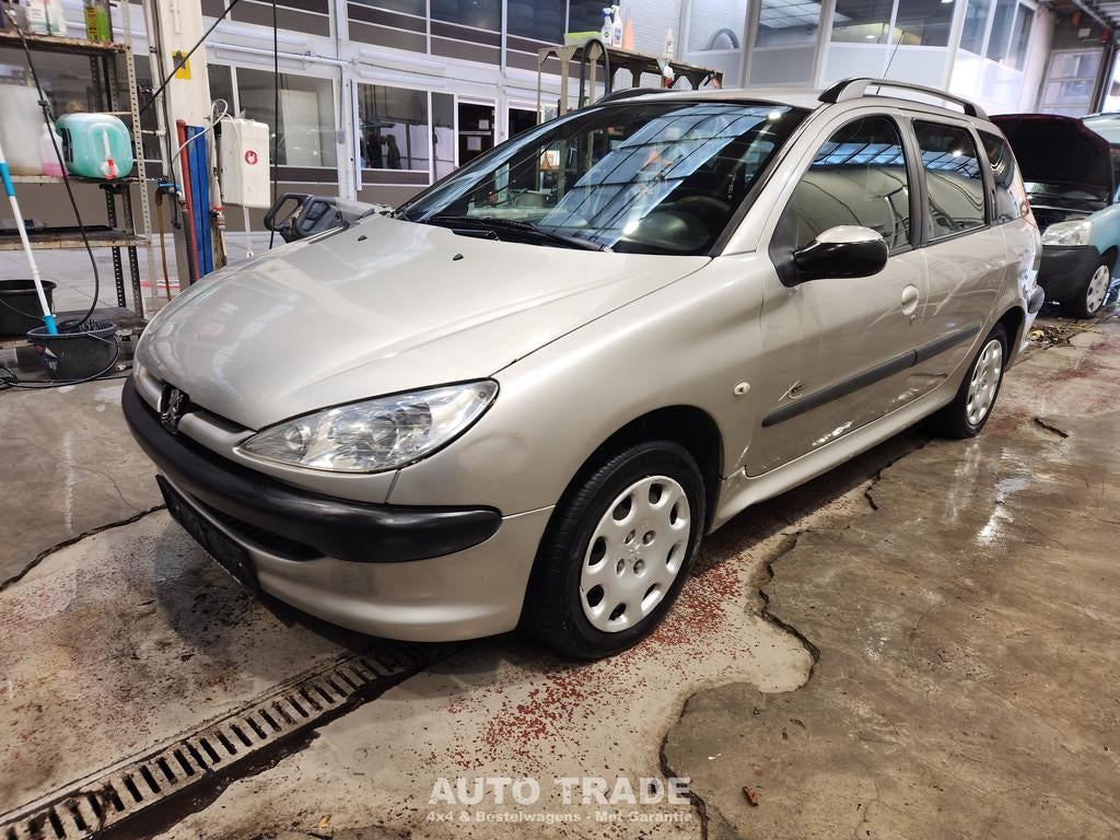 Peugeot 206 1.6 Diesel | Airco | EXPORT, Autos, Argent ou Gris, 50 kW, Entreprise, Boîte manuelle