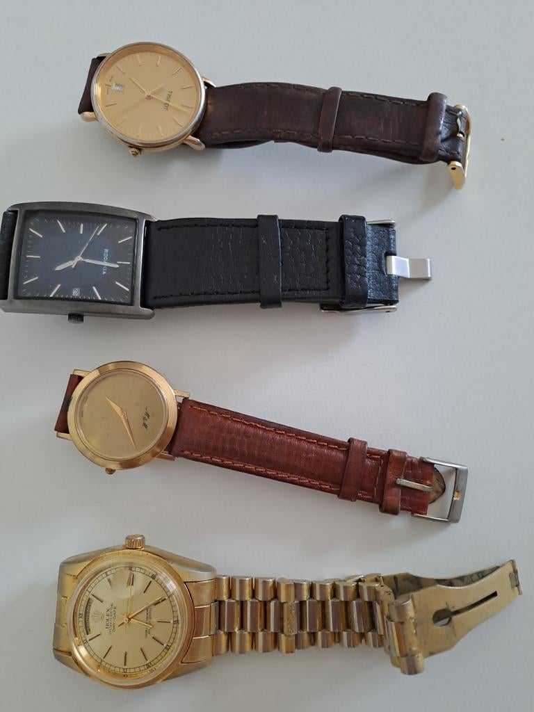 Lot horloges mannen moet weg
