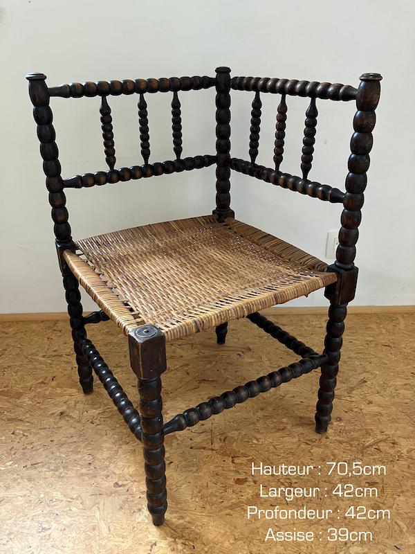 Hoekstoel (of hoek) in spoelstijl, Antiek en Kunst, Ophalen