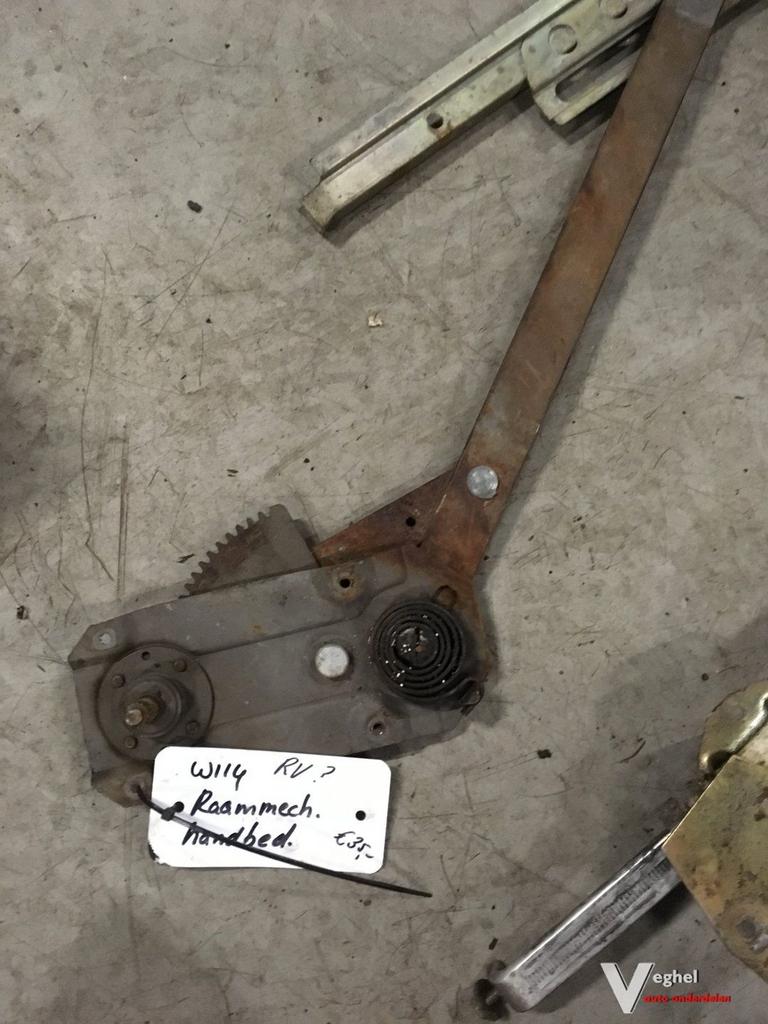 mercedes w114 Raammechanisme handbediend Rechtsvoor (?), Gebruikt, -, -, Ophalen of Verzenden