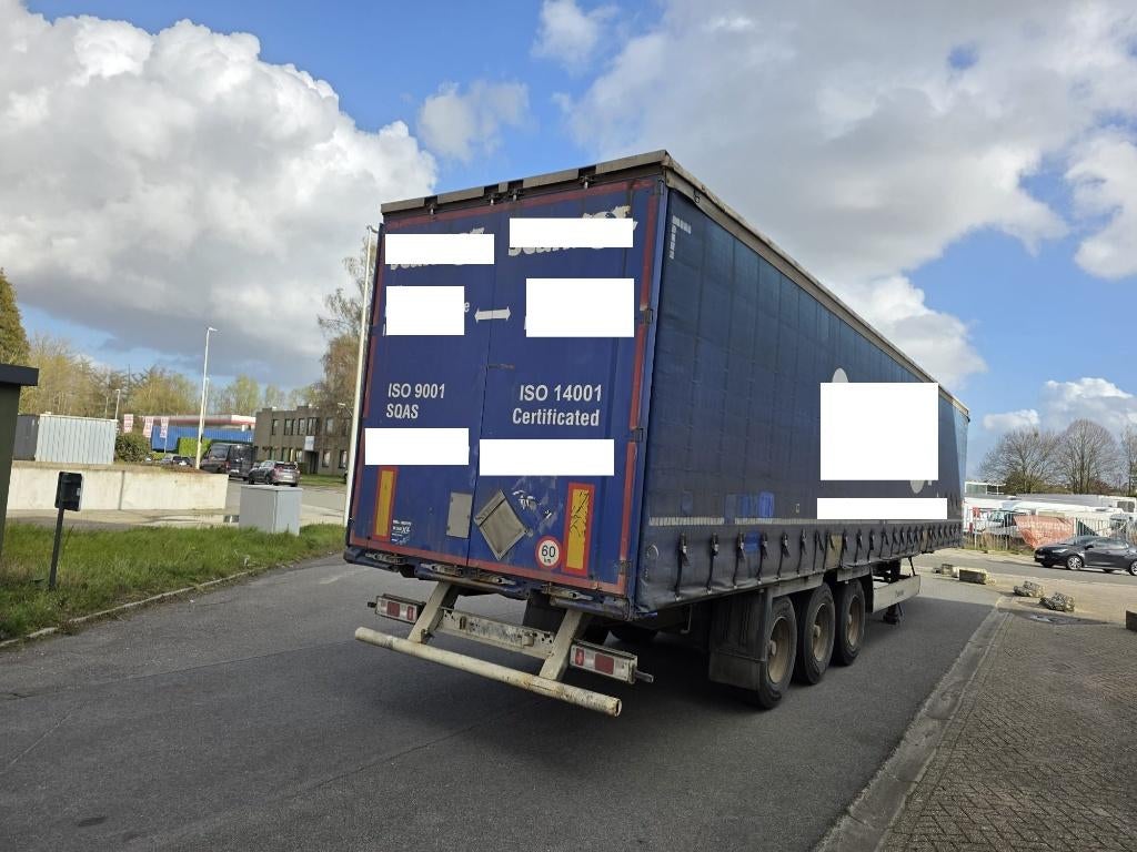 Krone BPW + TAMBOUR BREAKS (Numéro de stock 42133), Achat, Entreprise, Remorques et Semi-remorques, Bleu