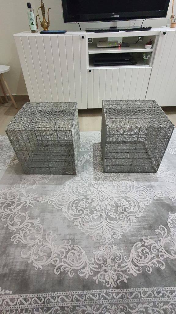 Cage en treillis métallique, Ophalen