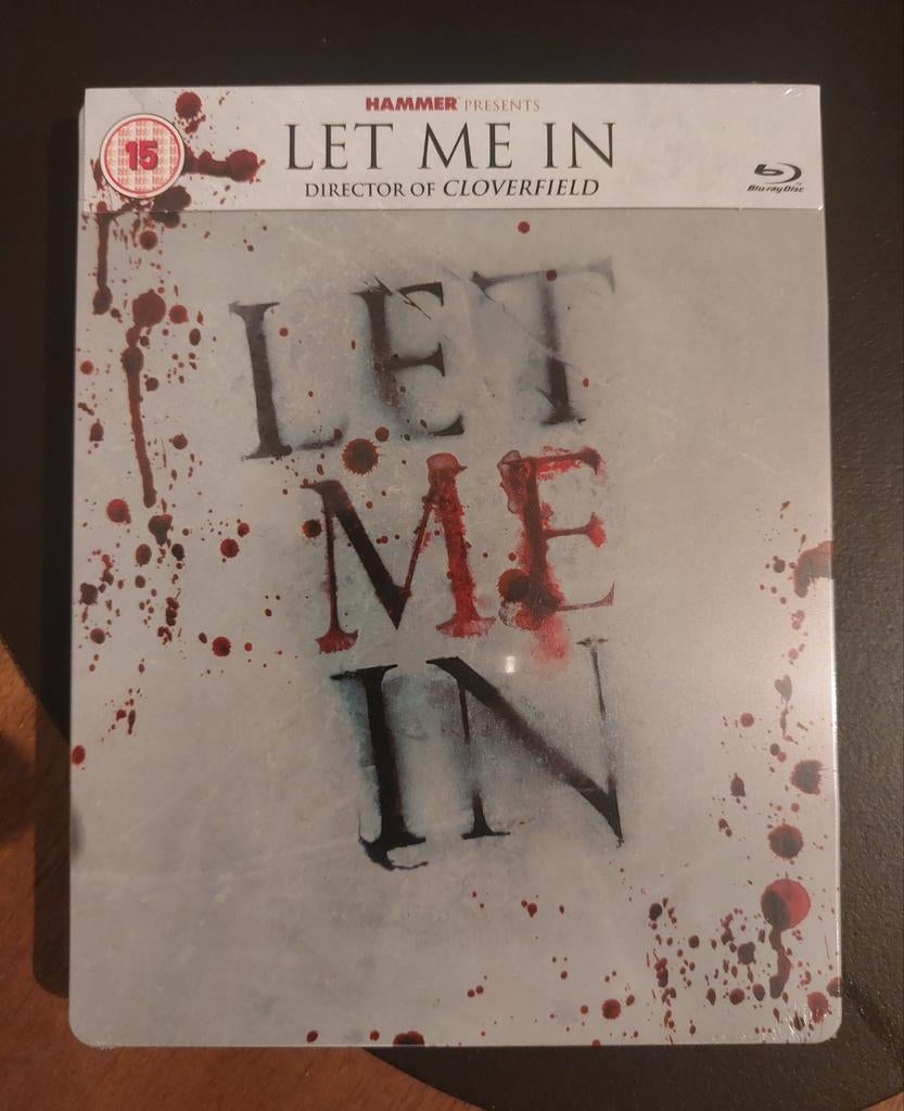 Let me in Horror Steelbook Blu-Ray In Verpakking, Ophalen, Nieuw in verpakking, Horror