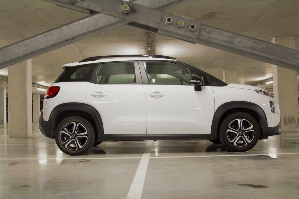 Citroën C3 AirCross Feel 1.2 Benzine Manueel Wit (11/2019), Auto's, Voorwielaandrijving, Adaptieve lichten, Stof, Euro 6