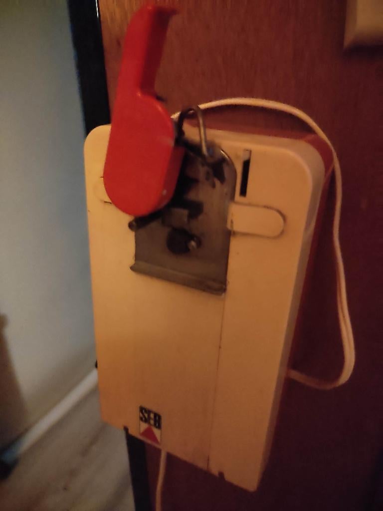 Open vintage elektrische doos, Ophalen of Verzenden