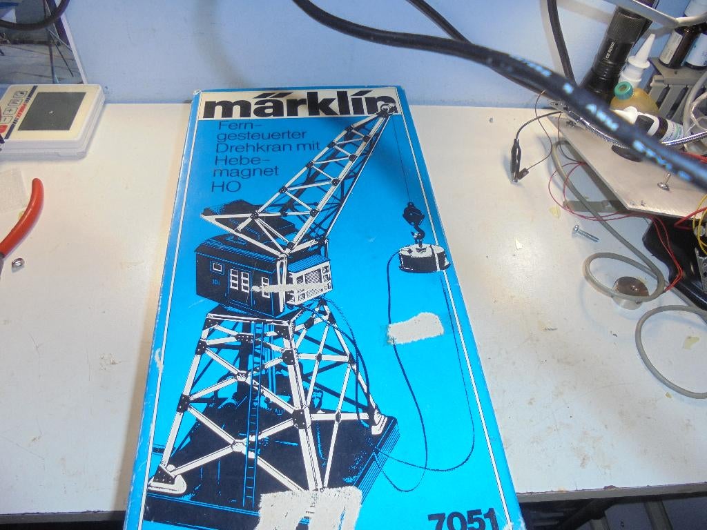 marklin kraan 7041, Analogique, Enlèvement ou Envoi, Courant alternatif, Autres types