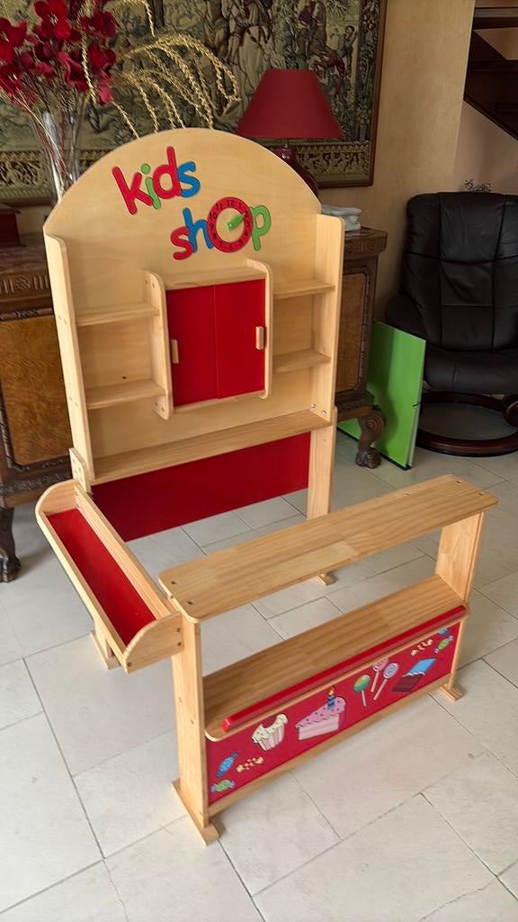 Houten speelgoedwinkel, Ophalen, Zo goed als nieuw