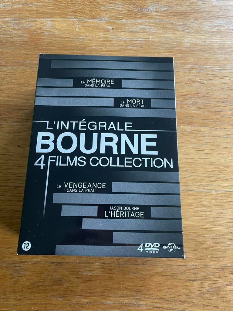 Lot de 4 DVD JASON BOURNE, Ophalen of Verzenden, Zo goed als nieuw