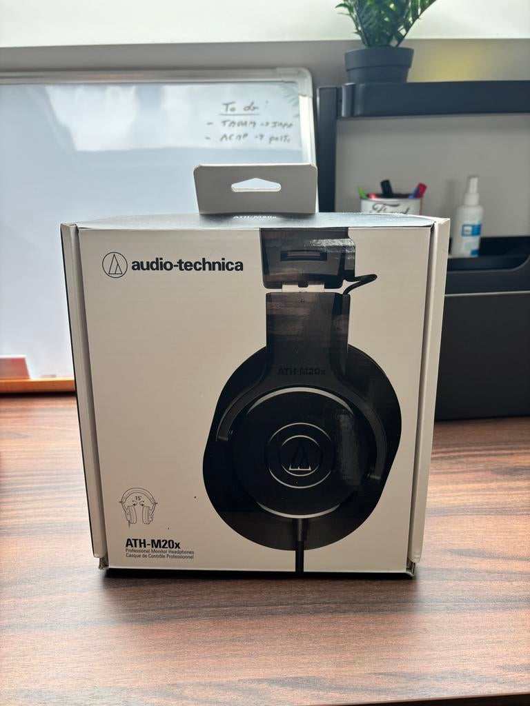 Casque ATH-M20X neuf, TV, Hi-fi & Vidéo, Casques audio, Enlèvement, Comme neuf