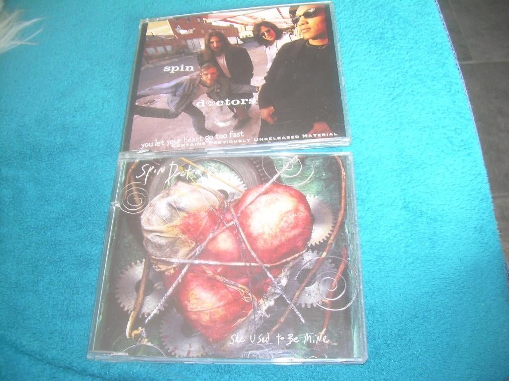 2 CD MAXI SINGLES - SPIN DOCTORS, Maxi-single, Ophalen of Verzenden, Zo goed als nieuw, 2 t/m 5 singles