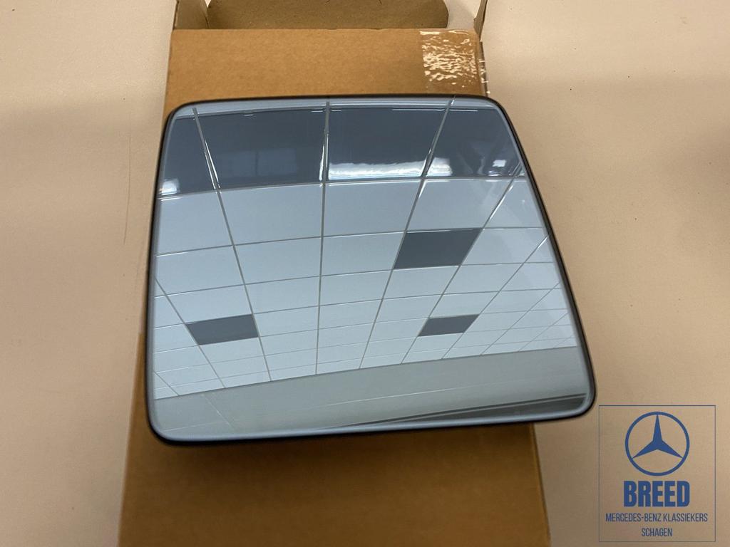 NOS buitenspiegelglas rechts Mercedes-Benz W124 W201, Autos : Pièces & Accessoires, Rétroviseurs, Neuf, -, -, Enlèvement ou Envoi