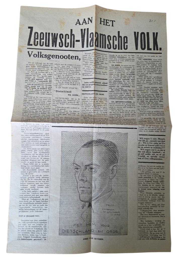 Dutch collaboration newspaper Zeeuws-Vlaanderen, Ophalen of Verzenden