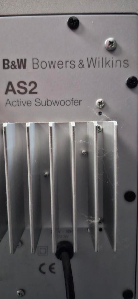 Subwoofer B&W AS2, Ophalen