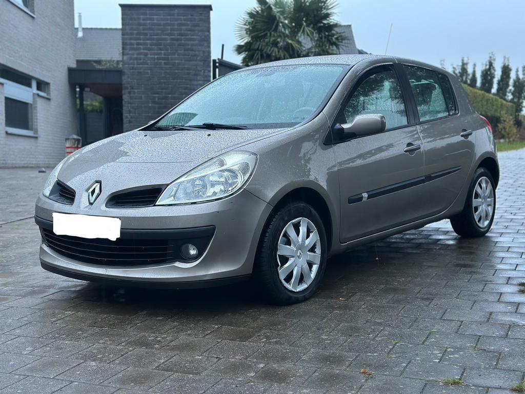 RENAULT CLIO 1.6 1.6 V BOITE AUTO -131000KM - -2009 - AIRCO, Achat, Beige, Entretenue par le concessionnaire, Beige