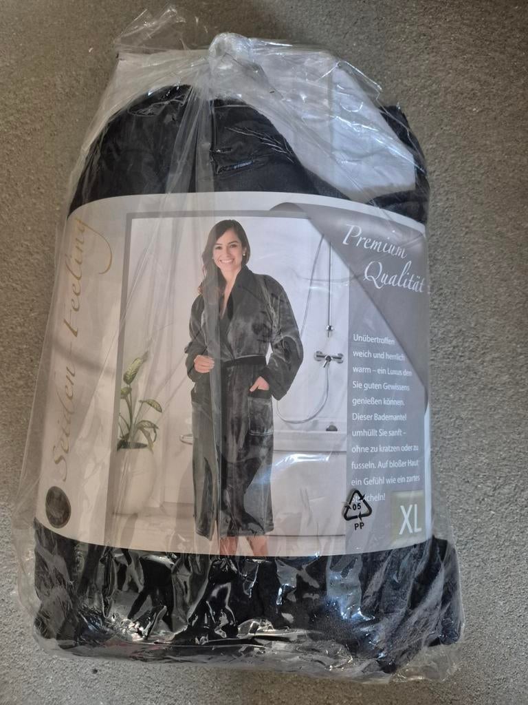 Badjas UNISEX !!NIEUW !!! XL antraciet, Ophalen