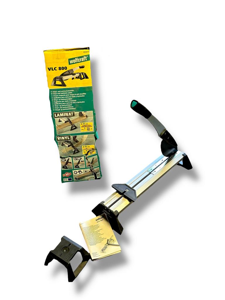 VLC 800 vinyl- en laminaatsnijder Wolfcraft, Bricolage & Construction, Outillage | Outillage à main, Neuf, Enlèvement