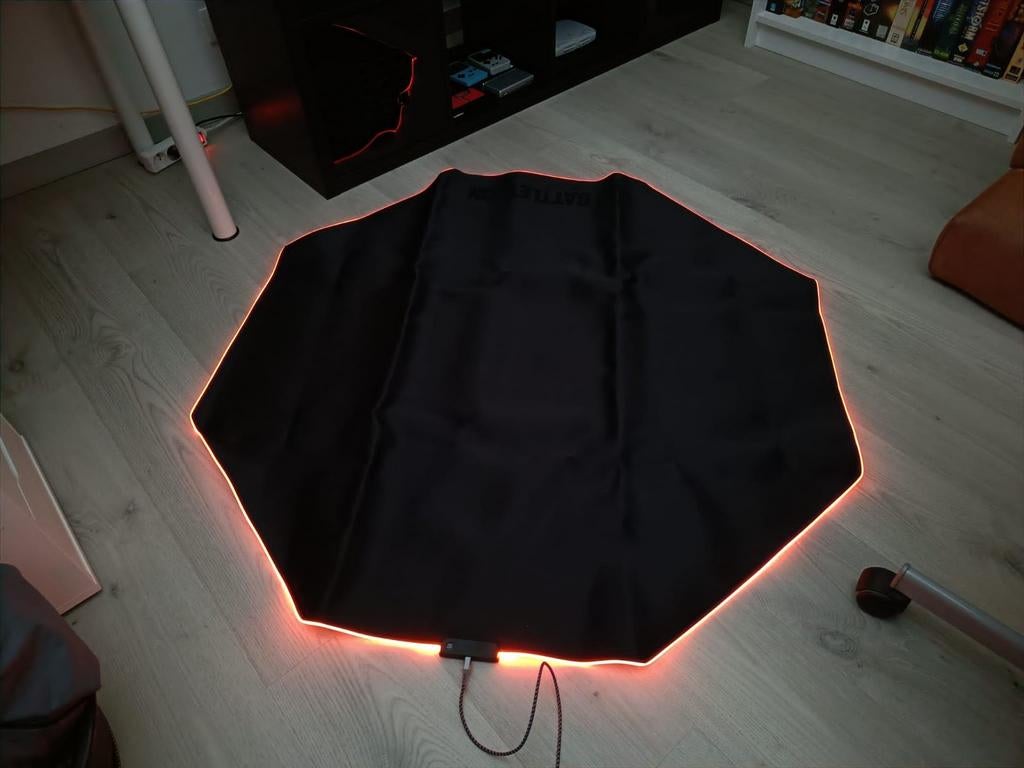 Tapis de sol de jeu LED Battletron, Enlèvement, Comme neuf