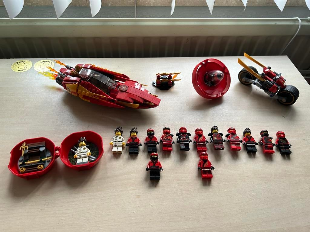 Lego Ninjago collectie Kai, Kinderen en Baby's, Ophalen of Verzenden, Zo goed als nieuw, Complete set, Lego