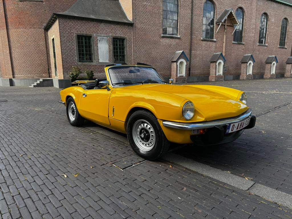 Triumph spitfire 1500 oldtimer, Achat, Entreprise, Autres couleurs, Noir
