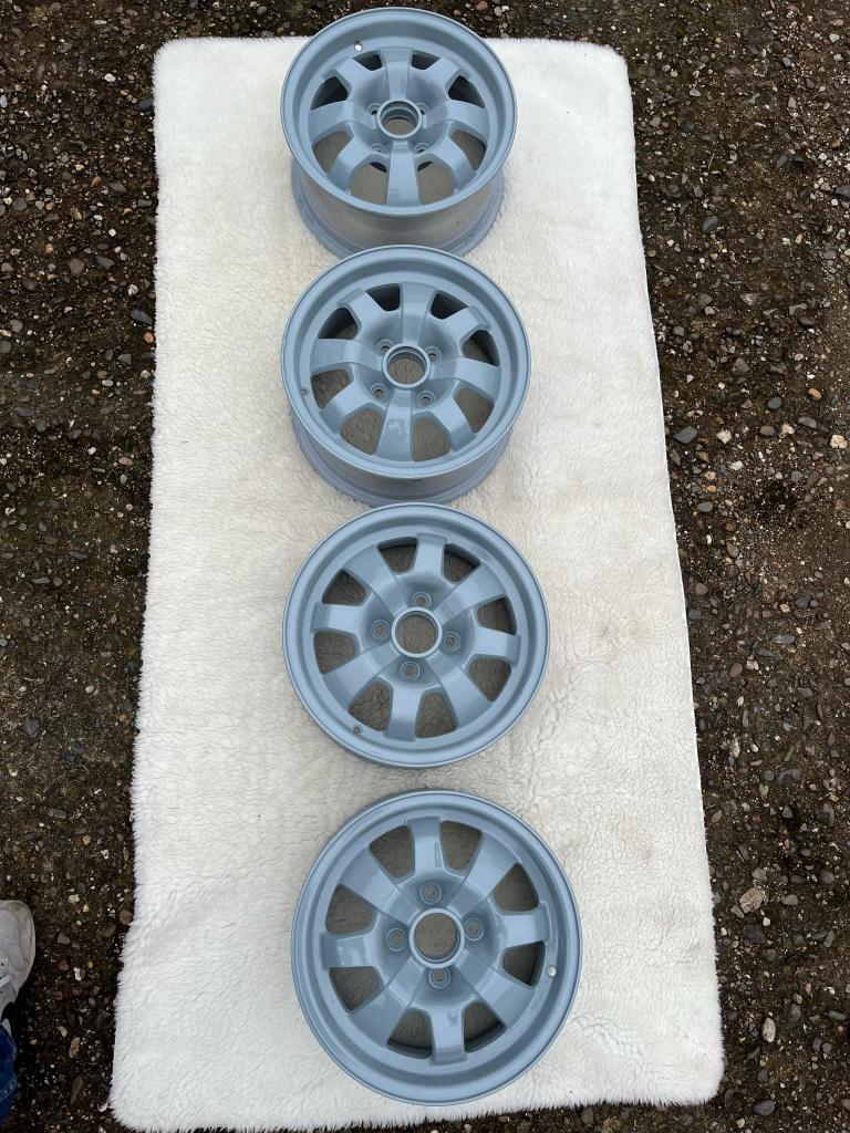 4 J.A d’origine PORSCHE 924 – 6Jx14H2 – État proche du neuf., Neuf, 14 pouces, Véhicule de tourisme, Autre