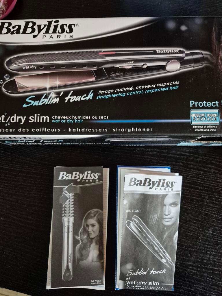 Stijltang babyliss, Elektronische apparatuur, Persoonlijke Verzorgingsapparatuur, Ophalen of Verzenden, Zo goed als nieuw, Haarverzorging