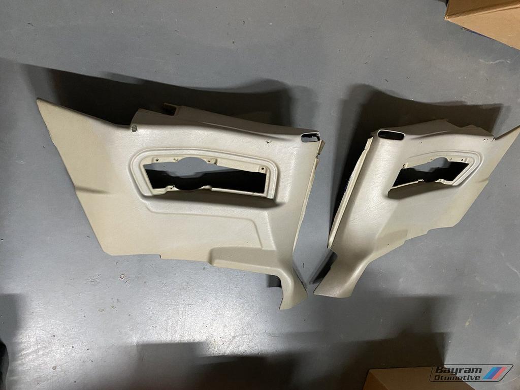 Bmw E30 cabrio achter deurpanelen beige/ grijs 3-serie cabri, Autos : Pièces & Accessoires, Habitacle & Garnissage, BMW, Utilisé