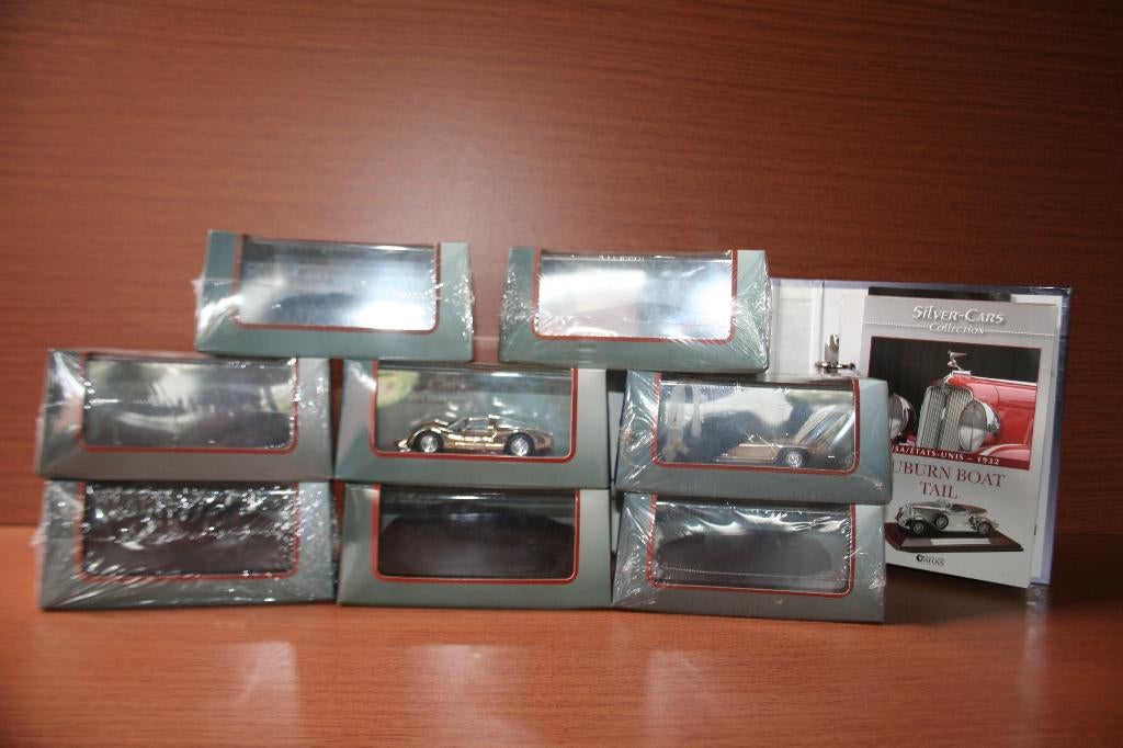 Lot atlas silver cars meeste nog sealed, Ophalen