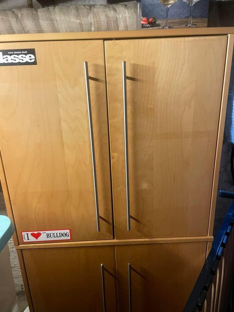 Dubbele kast, Ophalen, Gebruikt