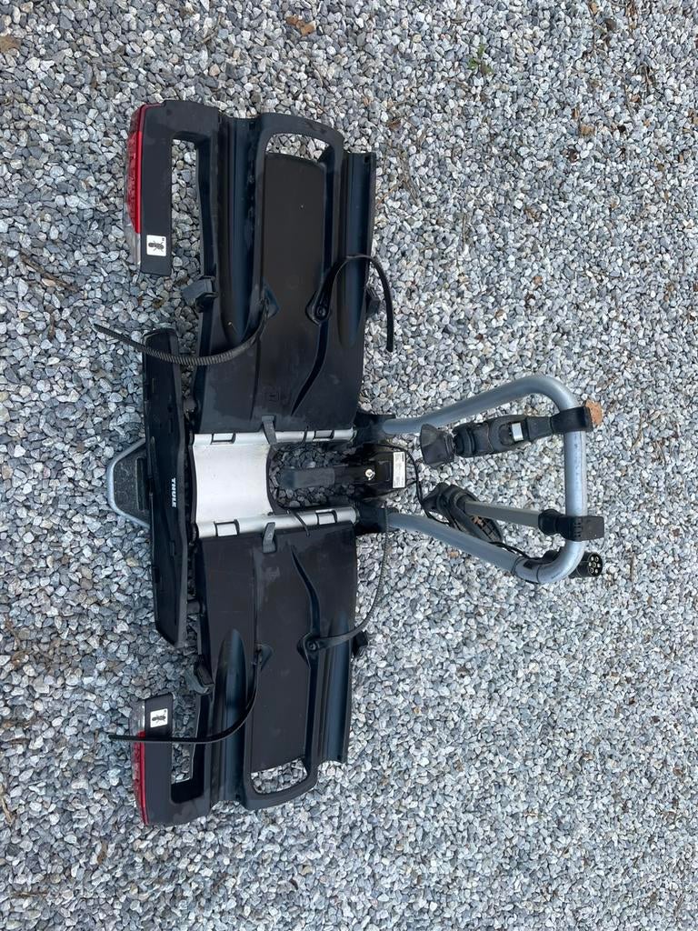 Porte 2 vélos électrique pour boule d’attelage, Autos : Divers, Porte-vélos, Enlèvement, 2 vélos, Comme neuf