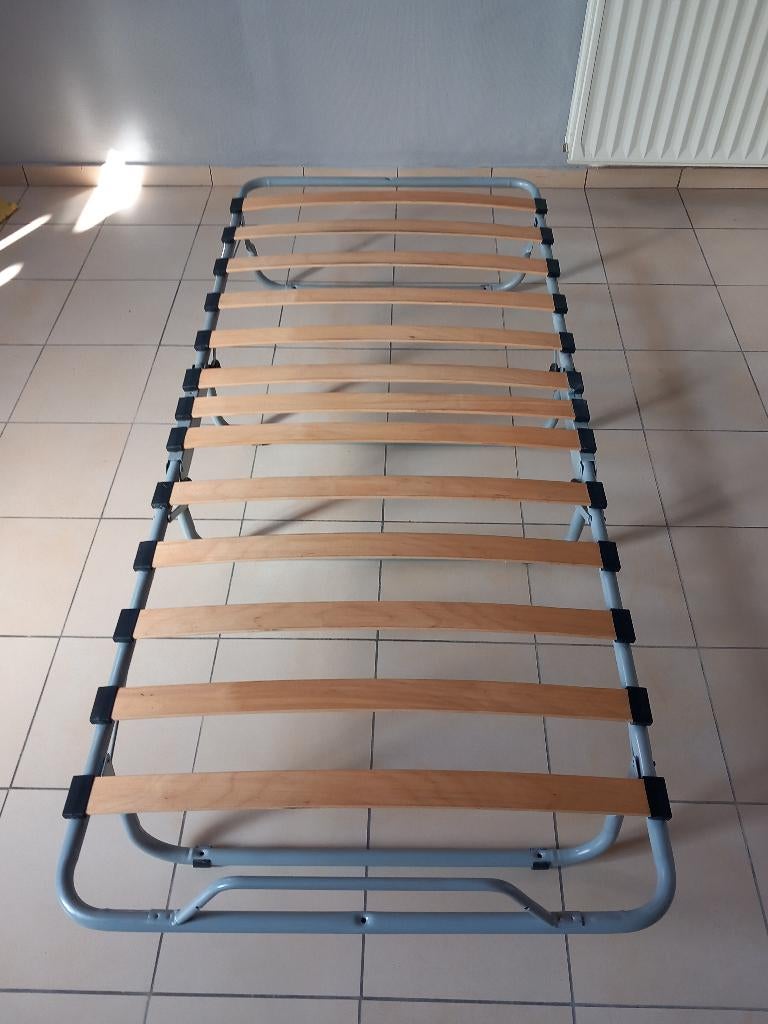 Lit pliant 1 personne, Maison & Meubles, Une personne, Utilisé, 200 cm, Enlèvement