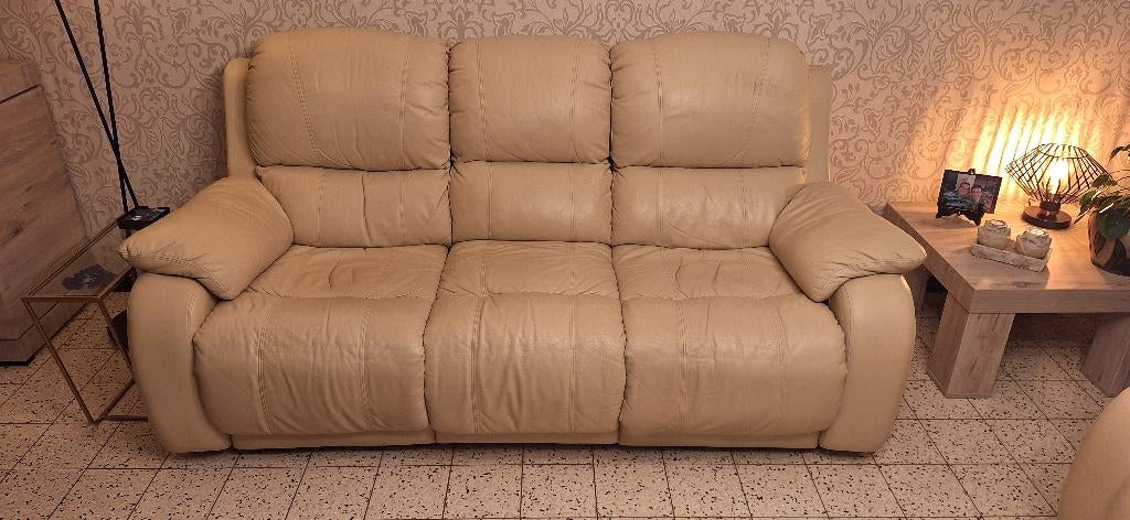 Zetel Chateaux d'ax (2-zit + 3-zit incl. 4x relax), Ophalen, Zo goed als nieuw, 200 tot 250 cm, Vierpersoons of meer