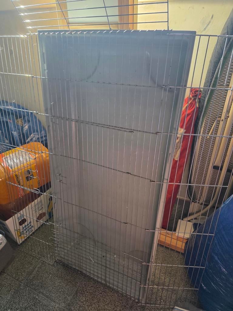 Groot konijnen kot, Ophalen