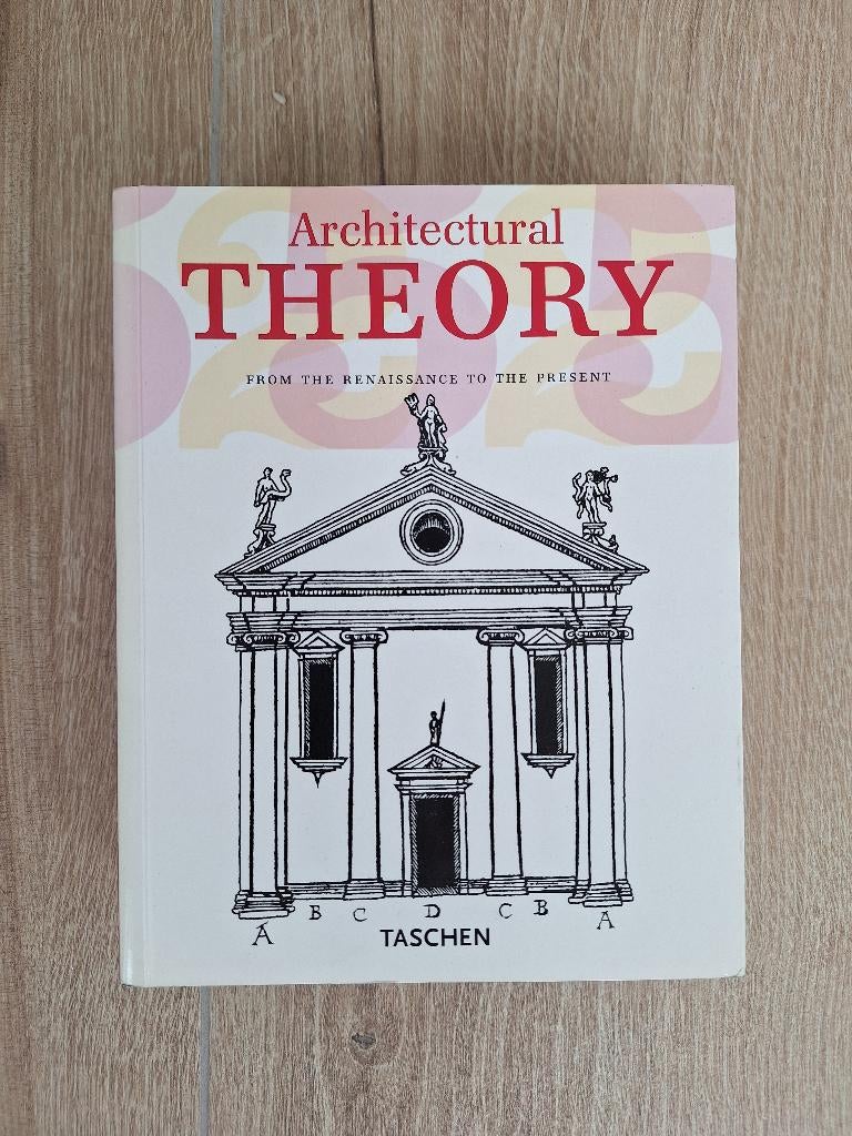 Boek 'Architectural Theory' (Taschen), Boeken, Gelezen, Taschen, Ophalen of Verzenden, Architectuur algemeen
