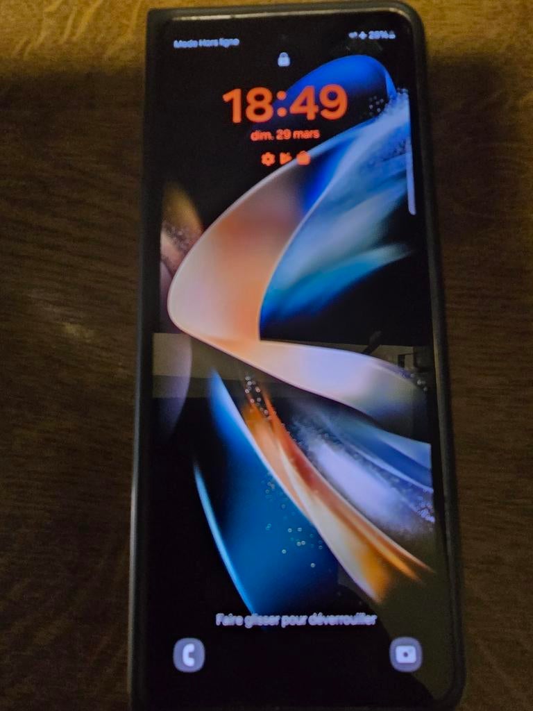 GSM ( smartphone) samsung z fold 4 (pliant)., Télécoms, Enlèvement