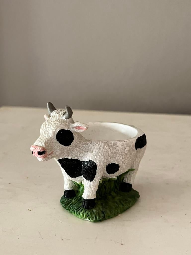 Coquetier vache, Collections, Enlèvement