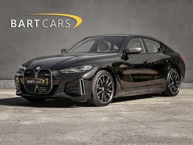 BMW i4 Gran Coupe M50 M-pakket-laserlight-360 camera, Auto's, BMW, Automaat, Parkeersensor, Zwart, https://public.car-pass.be/vhr/ec73ab31-9f09-4db1-9662-9bc44293966f