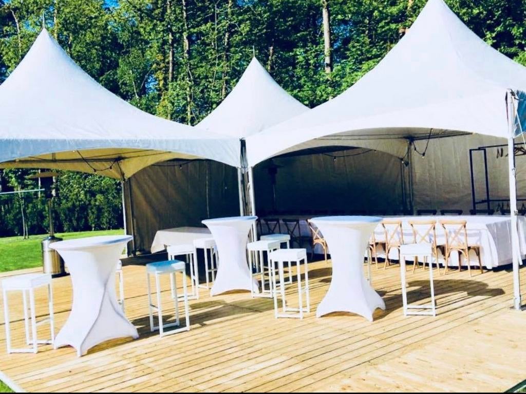 Pagode tent 6×6, Tuin en Terras, Partytenten, Ophalen, 6 meter of meer, 2 meter of meer, Zo goed als nieuw