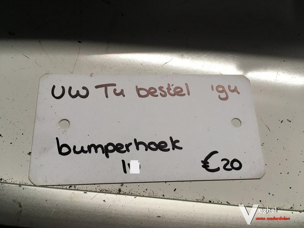 Vw T4 1994 Bumperhoek Linksachter, Auto-onderdelen, Carrosserie, Bumper, Gebruikt, Ophalen of Verzenden